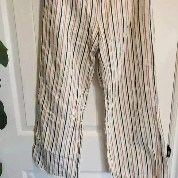 Paper crane cotton striped pants - Picture 2 of 7